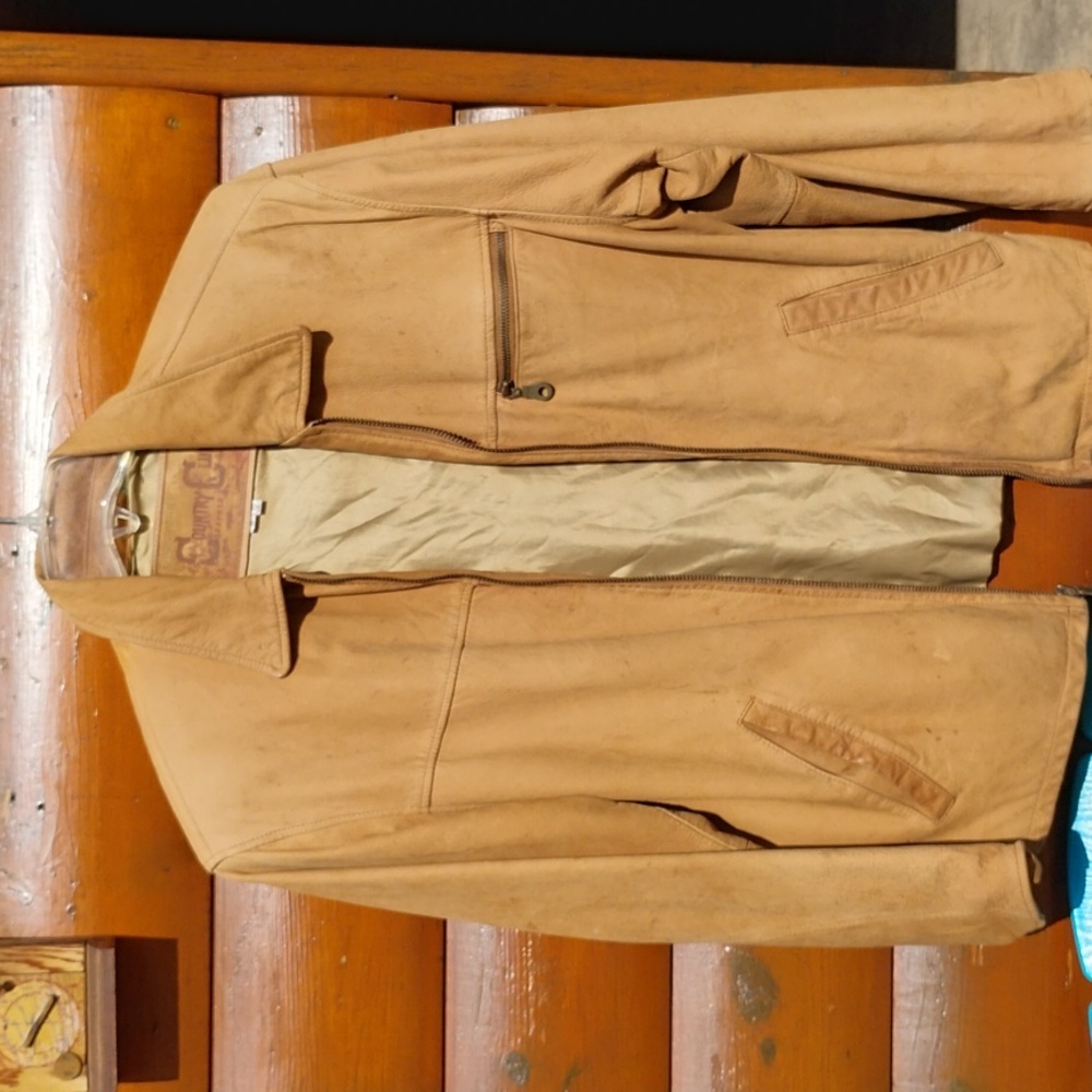 Vintage LEATHER Lloyd Elliot's COUNTRY CLUB  AVANTI OUTERWEAR Jacket UniSex EPLV